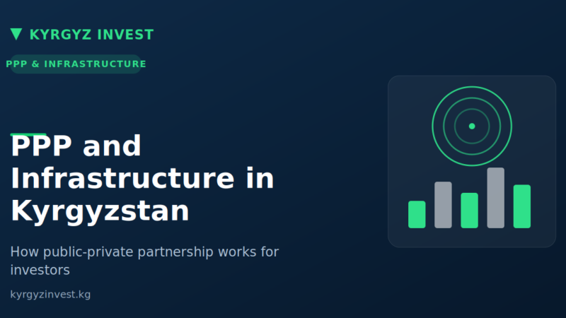 Kyrgyz Invest cover: PPP and infrastructure in Kyrgyzstan