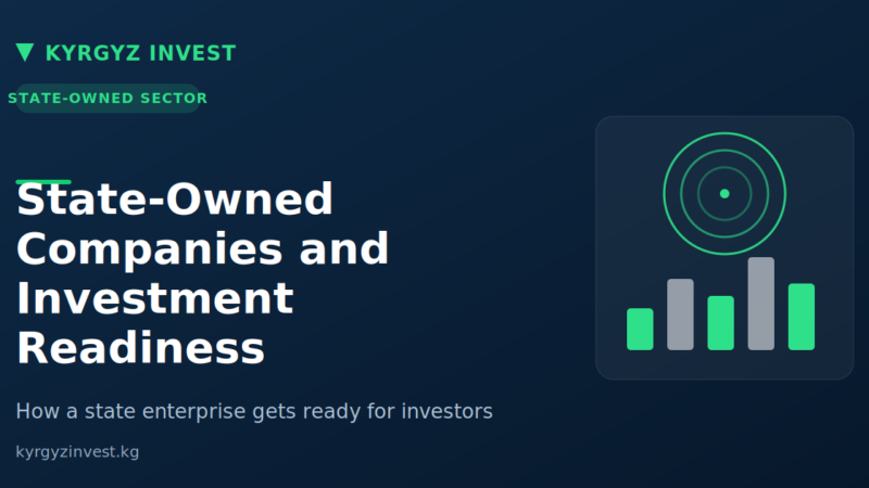 Kyrgyz Invest cover: state-owned companies and investment readiness in Kyrgyzstan