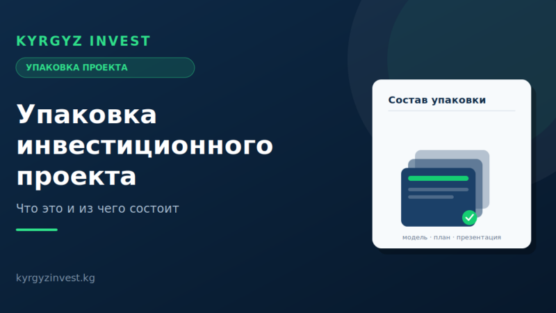 Инвестиционная презентация (pitch deck): структура для инвестора
